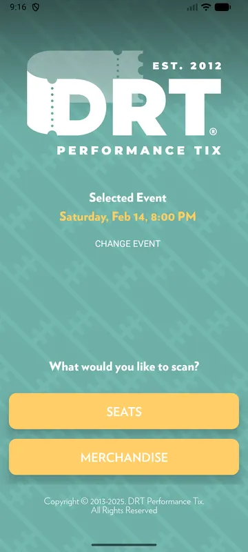 Scanner Main Screen